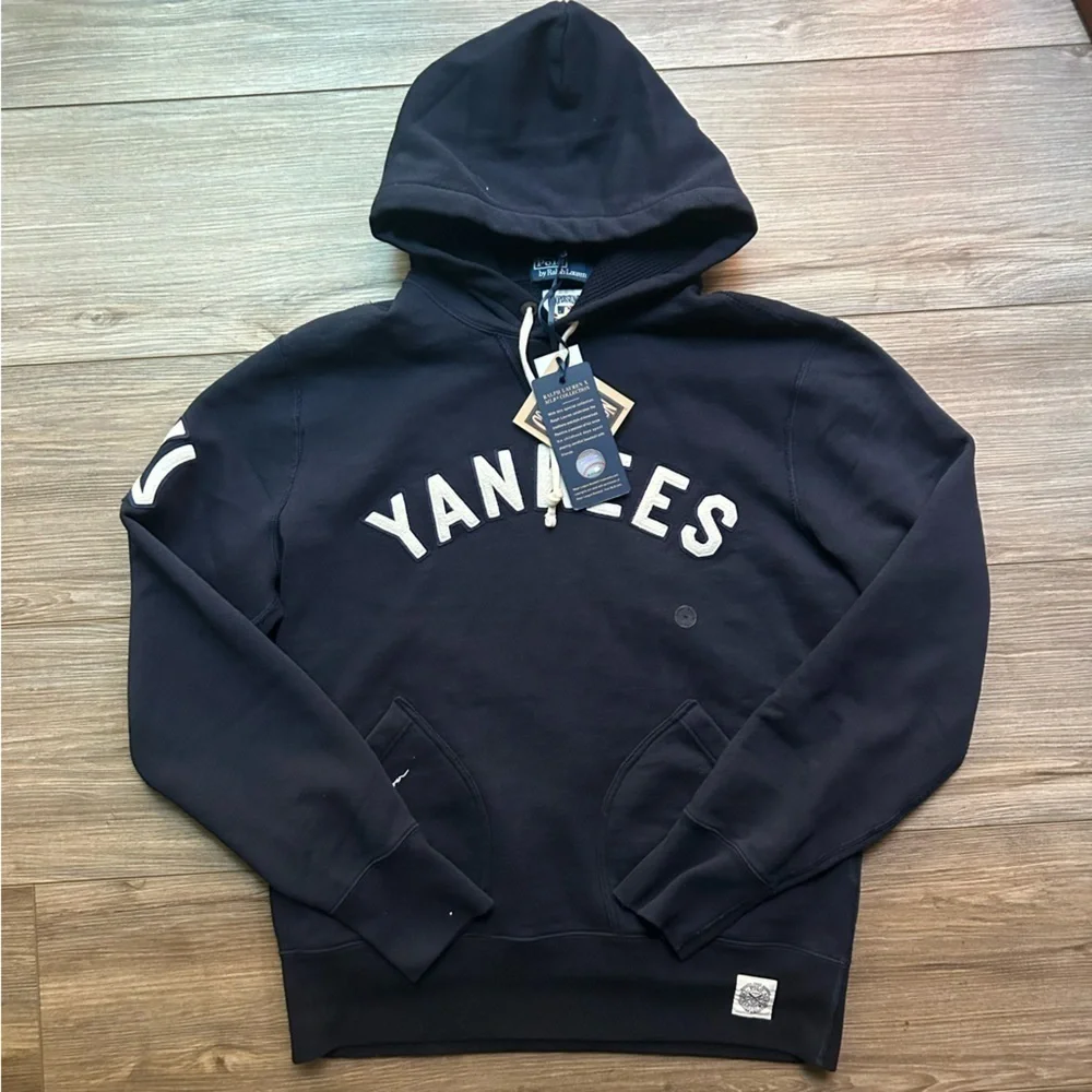 Polo Ralph Lauren | New York Yankees Hoodie in Navy Blue - Picture 7 of 10